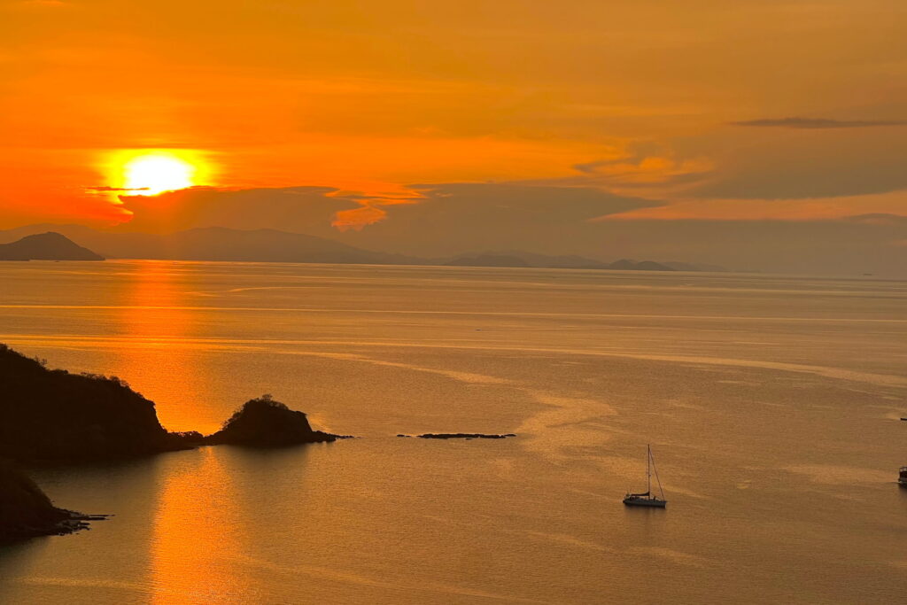 Sunset at Sylvia Hill - Labuan Bajo - Flores Island
