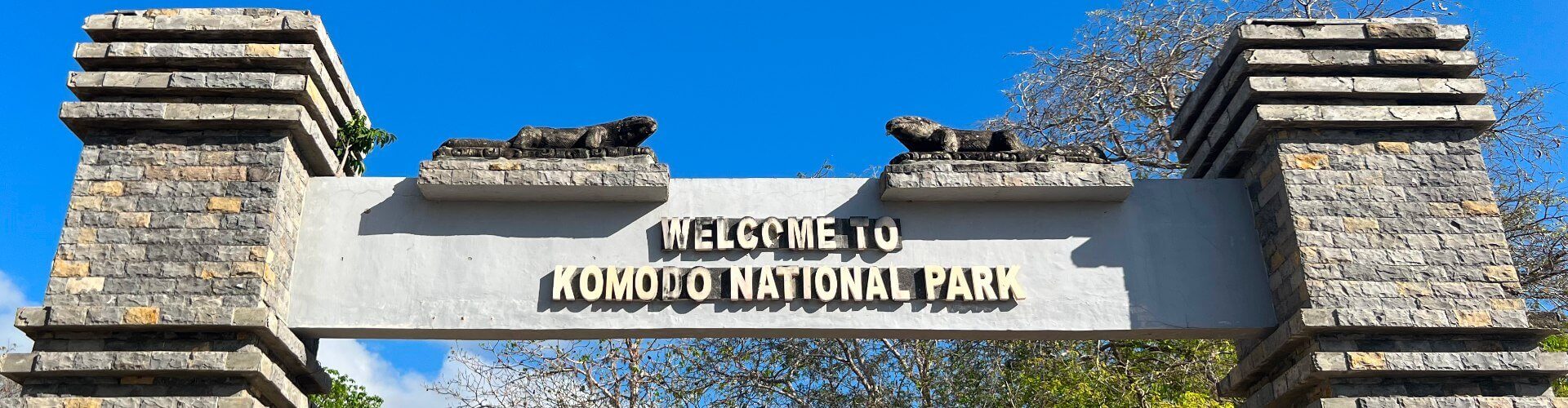 Entrance Komodo National Park - Komodo Island - Komodo National Park